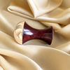 Kansa Massage Wand with Teakwood Handle
