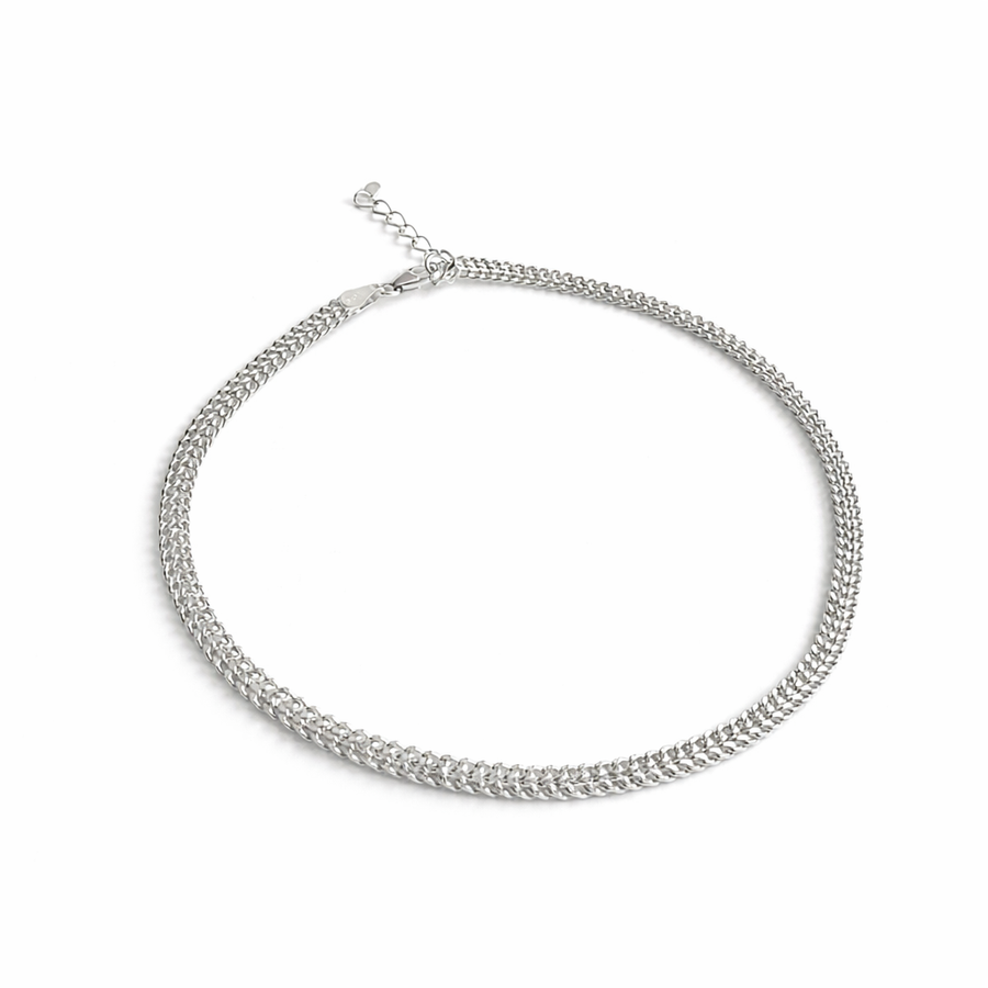 ANKLET- 92.5 Thick Silver Chain Anklet (SINGLE)