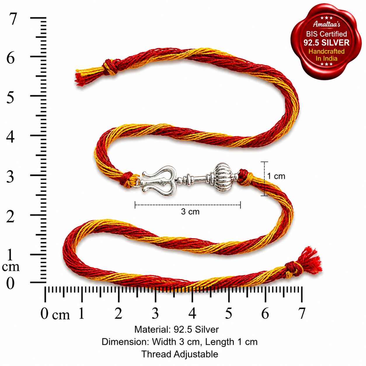 SILVER RAKHI - Shivastra 92.5 Silver
