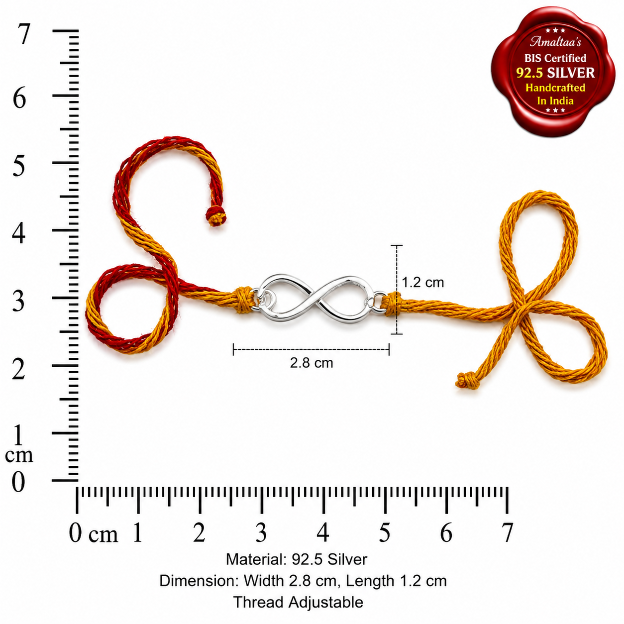 SILVER RAKHI - Infinite Love 92.5 Silver