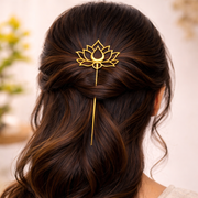 Lotus Bun Pin (Single Stick)