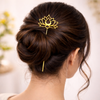 Lotus Bun Pin (Single Stick)