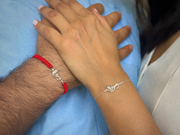 COUPLE - Vayuputra Gada 92.5 Silver Bracelet