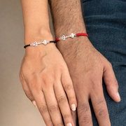 COUPLE- Shivastra 92.5 Silver Bracelet