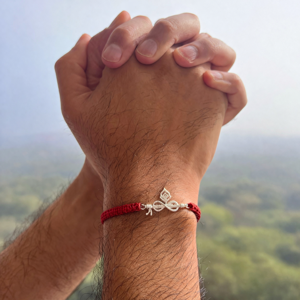 MEN - Forever Thakurji Love 92.5 Silver Bracelet