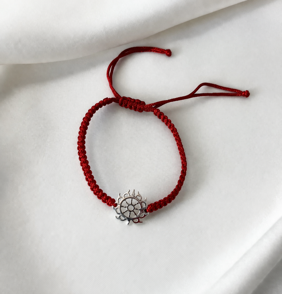 MEN - Sudarshan Chakra 92.5 Silver Bracelet