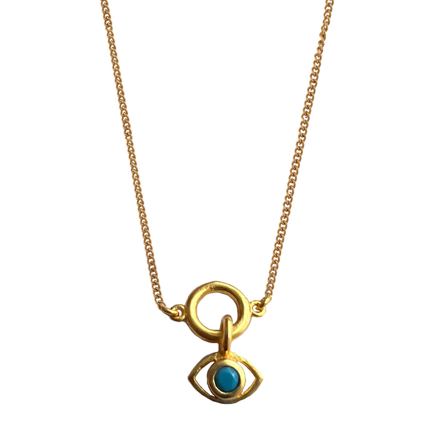 Blue Necklace - EvilEye EyeCandy