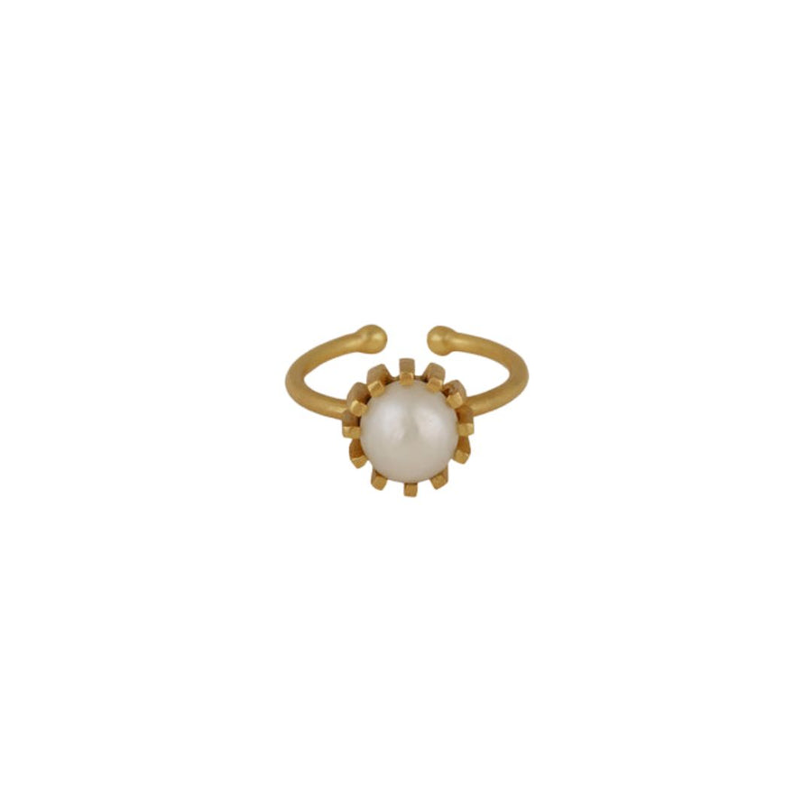 Moon Ring - Pearl