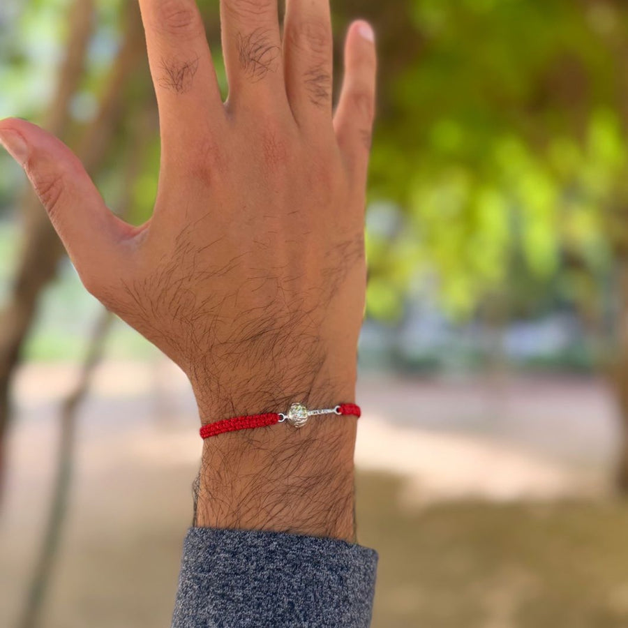 Bajrangbali Gada - 92.5 Silver Bracelet