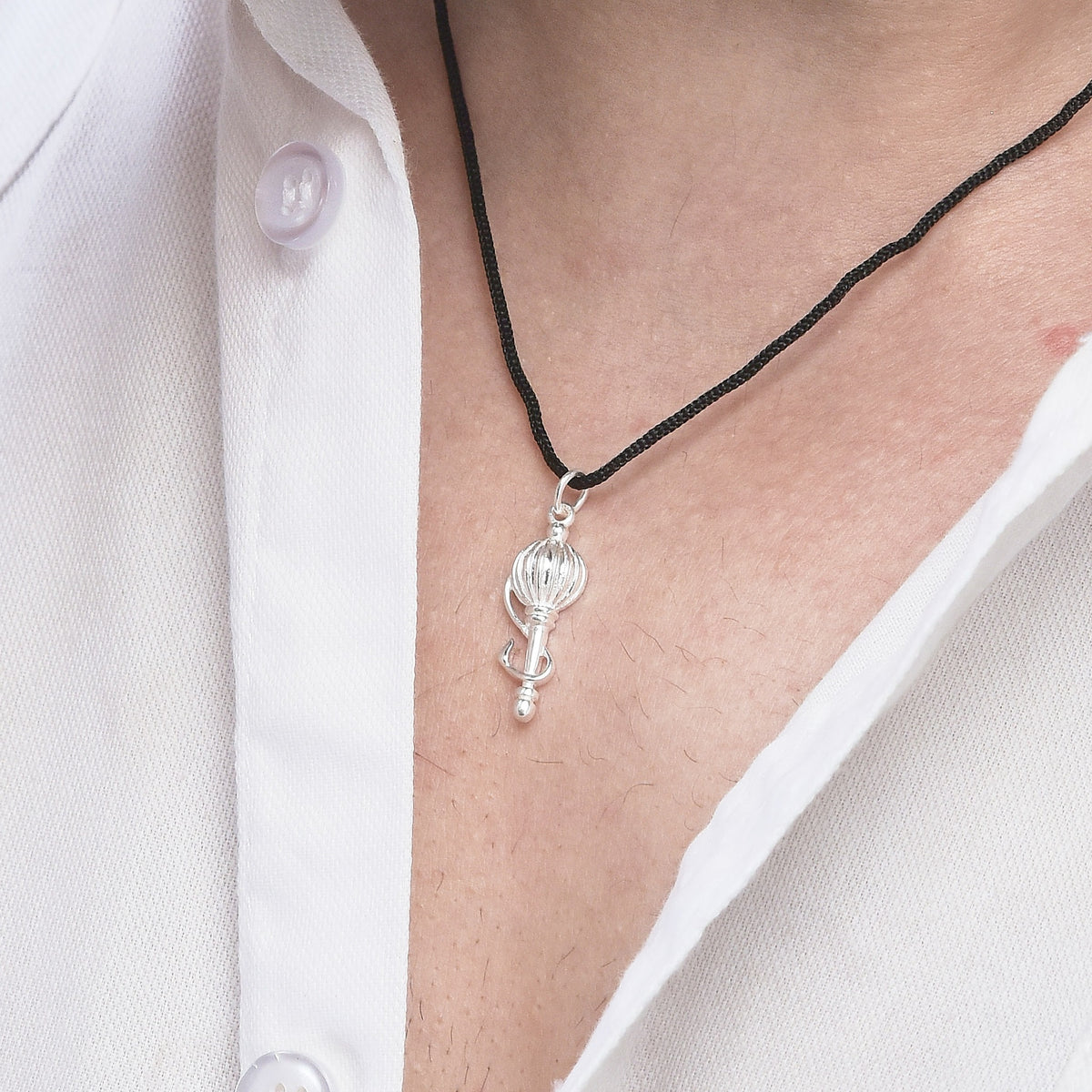 Pendant - Vayuputra Gada 92.5 Silver