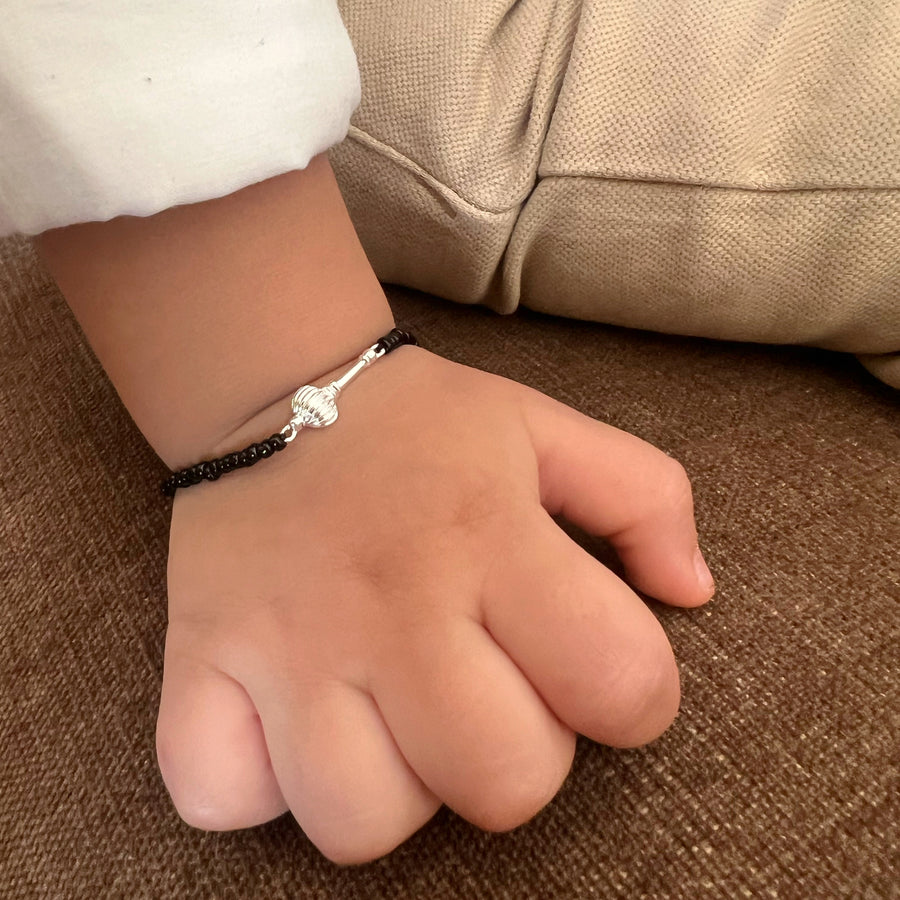 PREORDER - KIDS - Bal Hanuman 92.5 Silver Bracelet (Single)