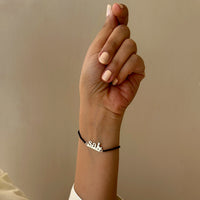 Women - Sai Black Onyx Blessings 92.5 Silver Bracelet
