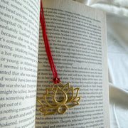 Lotus Charm Bookmark