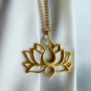Lakshmi's Lotus Necklace