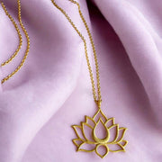 Lakshmi's Lotus Necklace