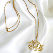 Lakshmi's Lotus Necklace