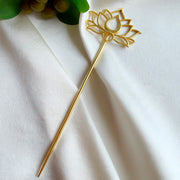 Lotus Bun Pin (Single Stick)