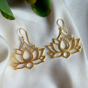 Lotus Statement Earrings