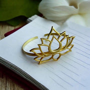Lotus in Bloom Arm Cuff