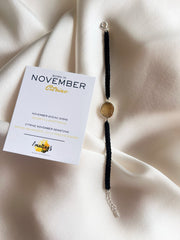 November Birthstone – Citrine 92.5 Silver Bracelet