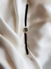 August Birthstone – Peridot 92.5 Silver Bracelet