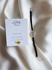 June Birthstone – Pearl 92.5 Silver Bracelet