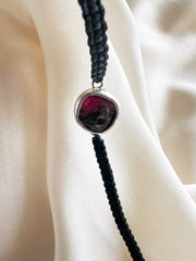 January Birthstone – Garnet 92.5 Silver Bracelet