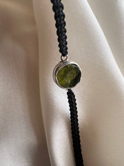 August Birthstone – Peridot 92.5 Silver Bracelet