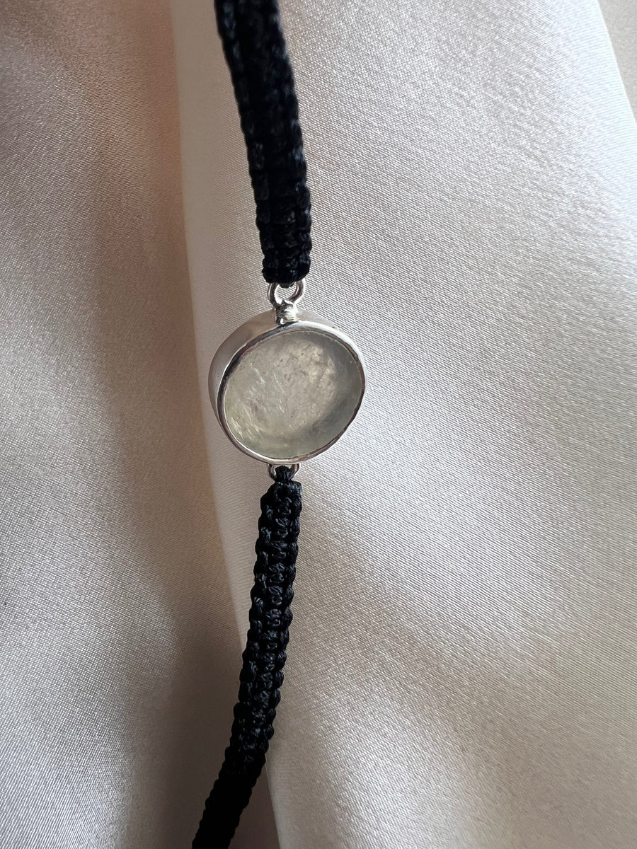 April Birthstone - Crystal 92.5 Silver Bracelet