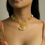 Lotus Pearl Choker