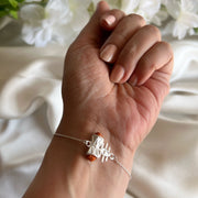 PREORDER - COUPLE - Triveni Damru  92.5 Silver Bracelets