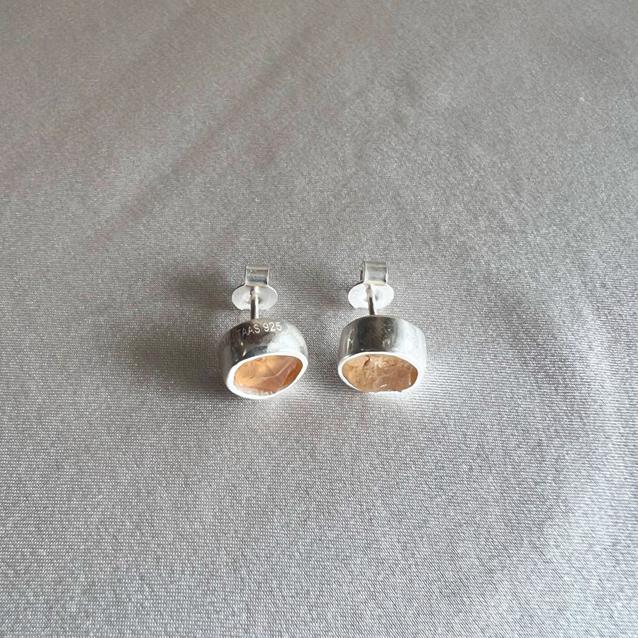 Citrine Sun Kissed Studs