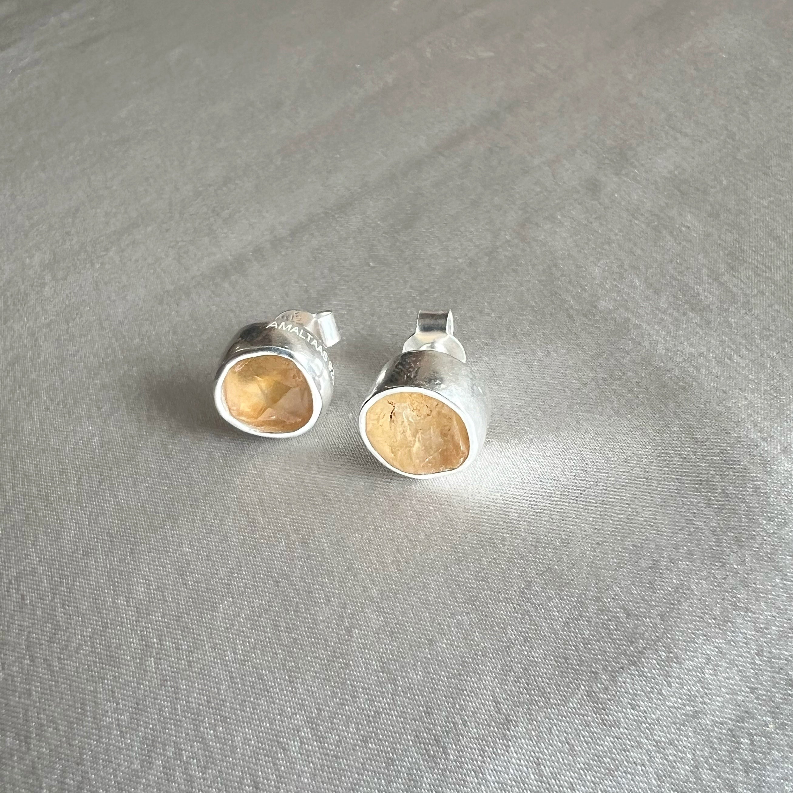 Citrine Sun Kissed Studs