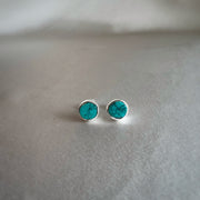 Blue Turquoise Sea Studs