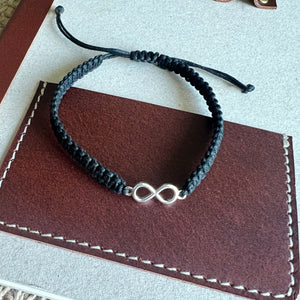 MEN Blessed Hands - Infinity 92.5 Silver Bracelet