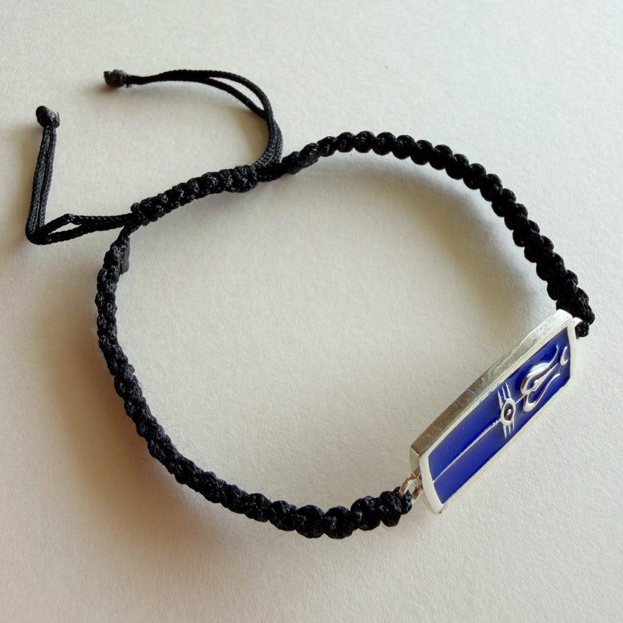 PRE - ORDER Neelkanth Trishul 92.5 Silver Bracelet