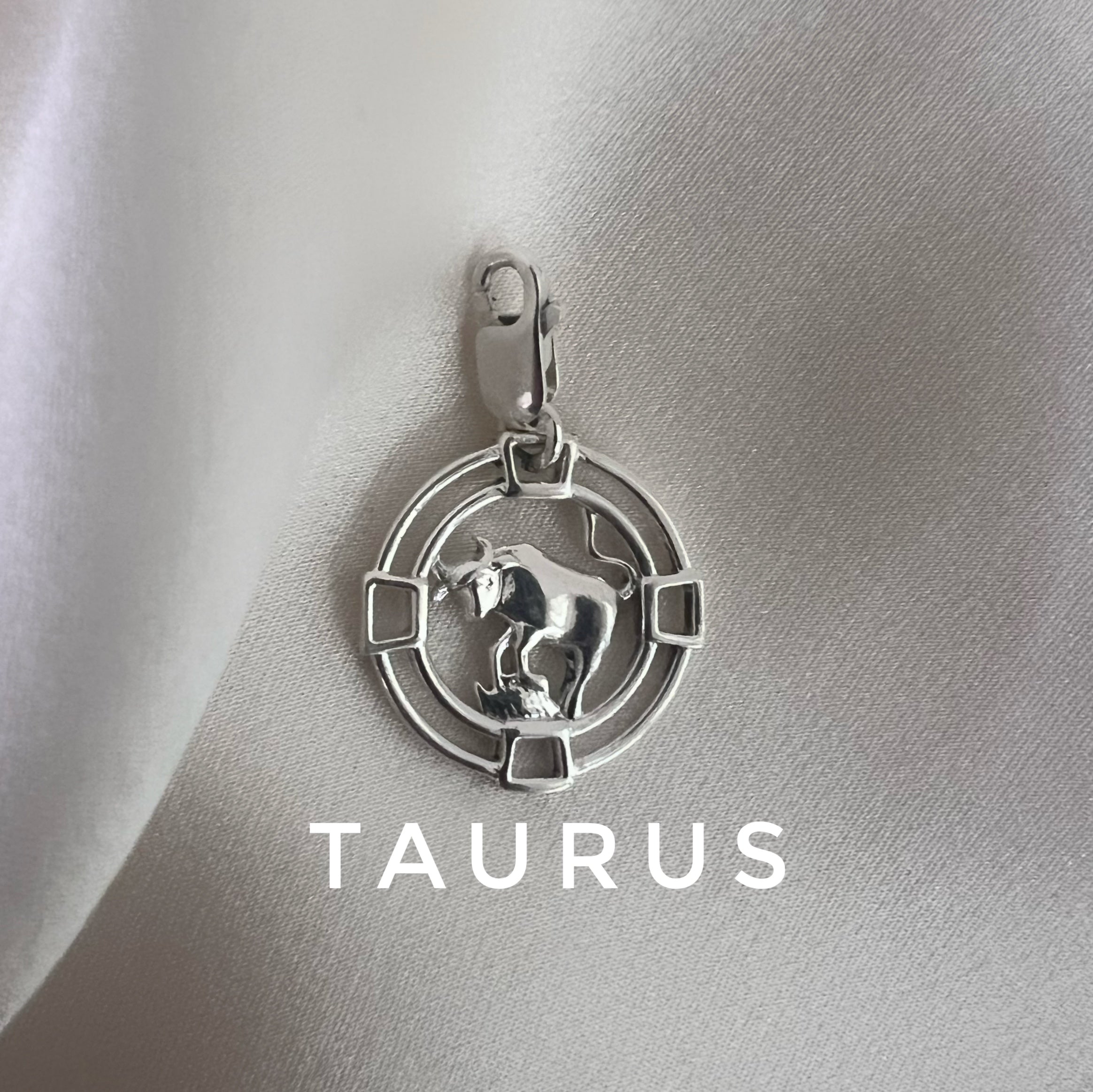PENDANT - ALL Zodiac in 92.5 Silver + Red or Black Free Thread