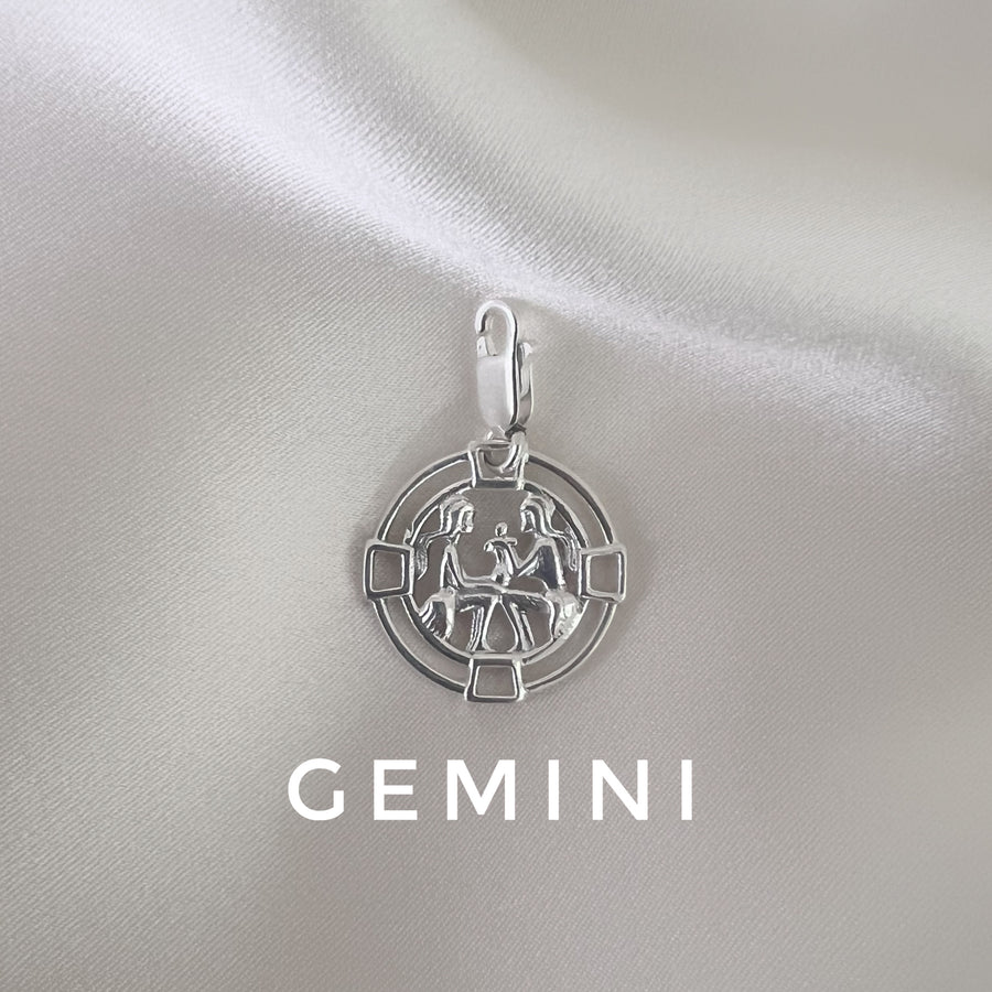 Gemini Pendant 92.5 Silver