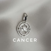 Cancer Pendant  92.5 Silver