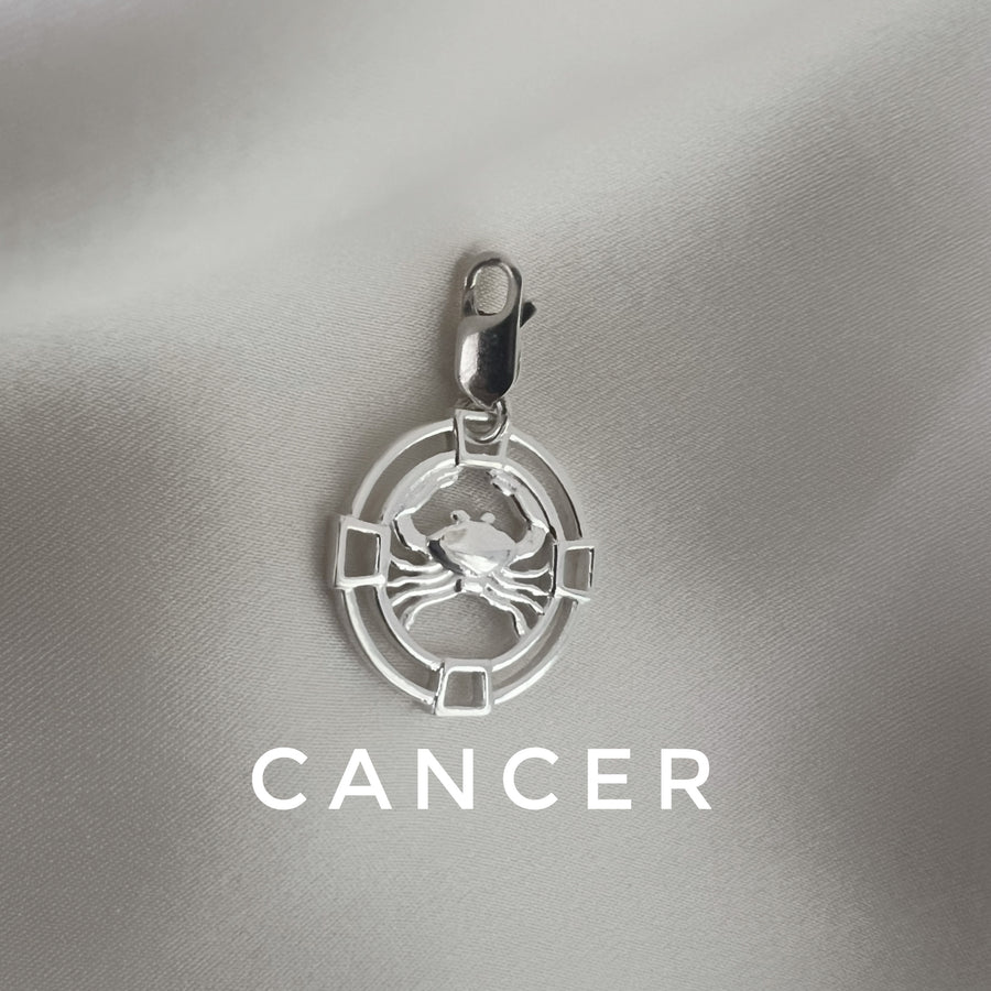 Cancer Pendant  92.5 Silver