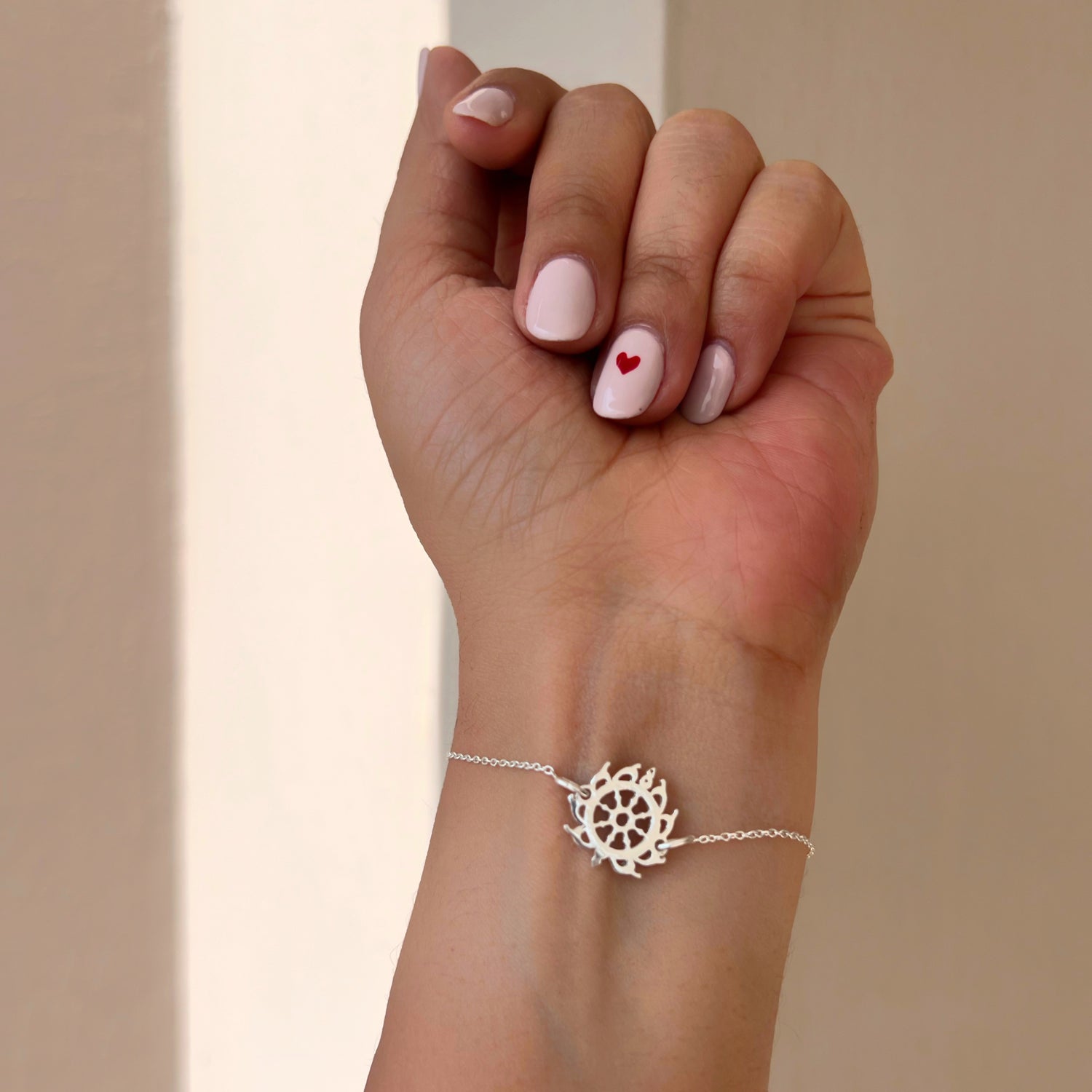Women - Sudarshan Chakra 92.5 Silver Bracelet