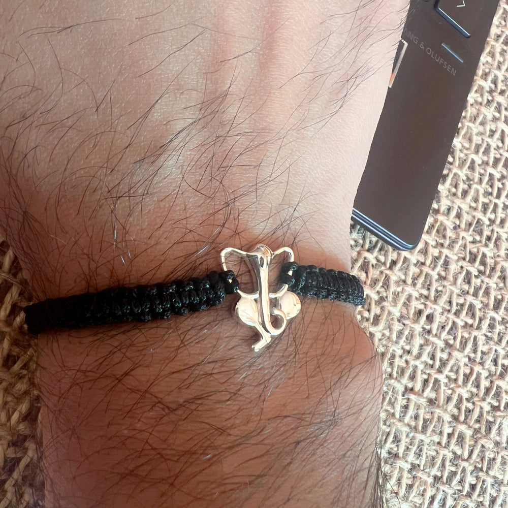 MEN Blessed Hands  - Auspicious Ganesha 92.5 Silver Bracelet