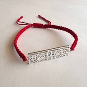 PREORDER - Hanuman Chalisa Protection – 92.5 Silver Bracelet