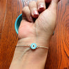 Women - EvilEye Nazar 92.5 Silver Chain Bracelet