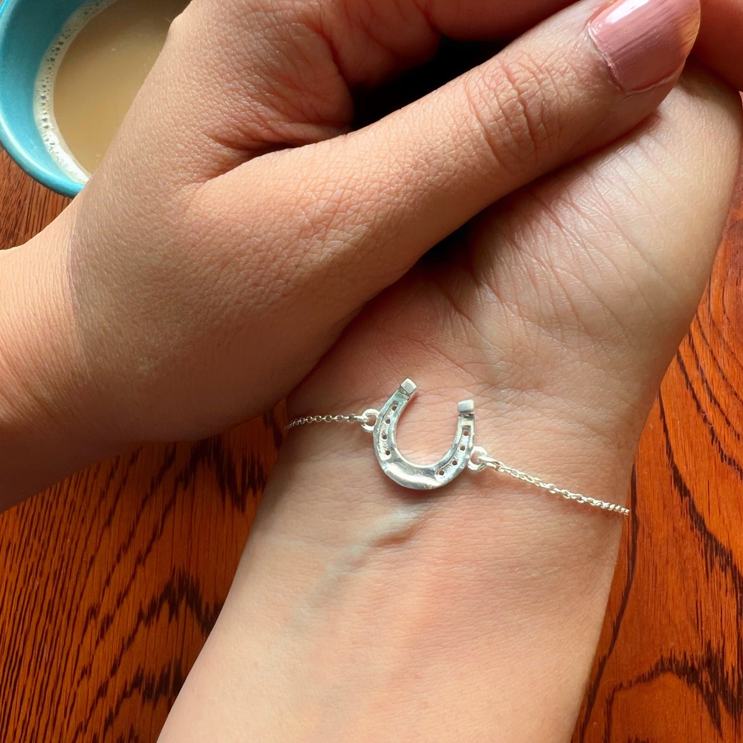Women - HorseShoe 92.5 Silver Bracelet