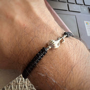 MEN - Vayuputra Gada 92.5 Silver Bracelet