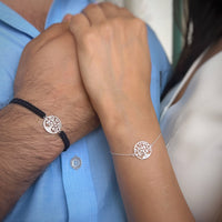 Couple - Tree of Life 92.5 Silver Bracelets
