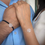 COUPLE Blessed Hands - 92.5 Silver Tree Of Life Bracelet