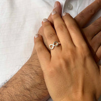 WOMEN RING - Infinity 92.5 Silver Ring