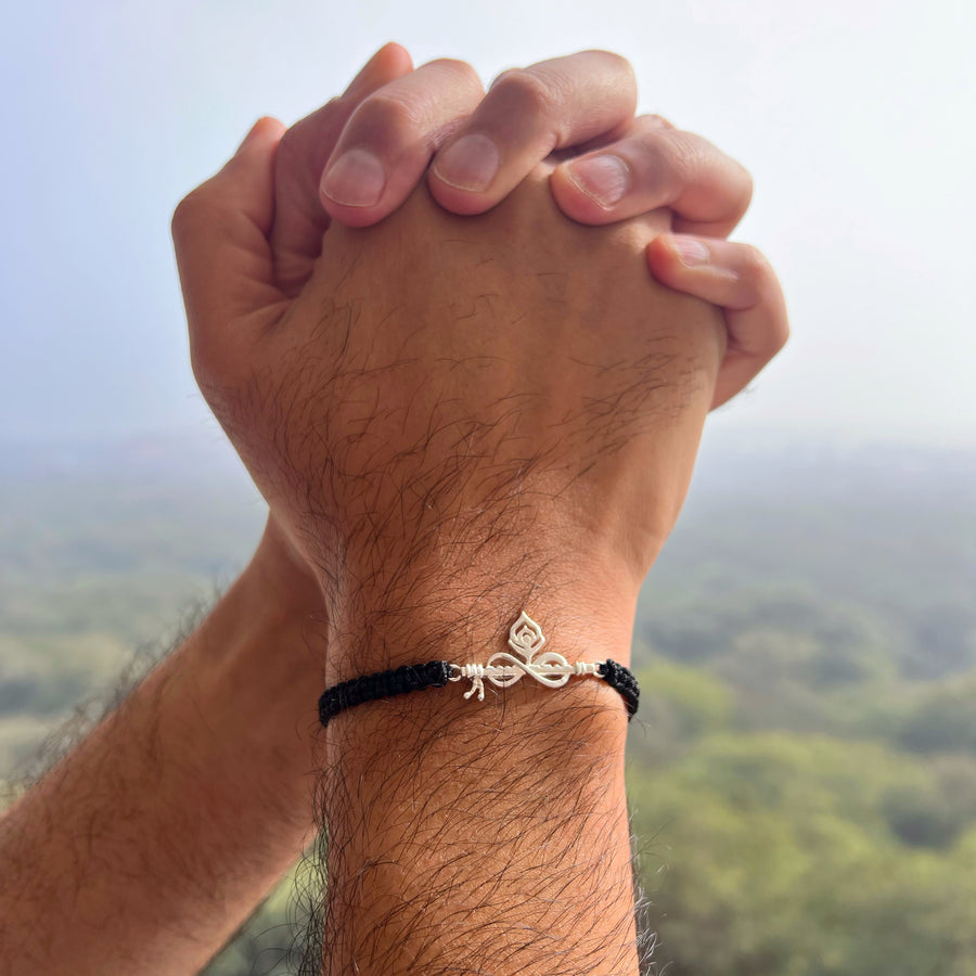 MEN - Forever Thakurji Love 92.5 Silver Bracelet